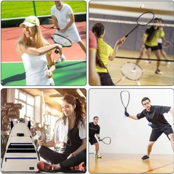 Tennis Bags for Men & Women, Large Waterproof Durable Tennis Backpack - Picture 6 of 6